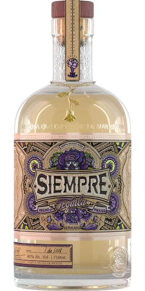 A product image for Siempre Tequila Reposado