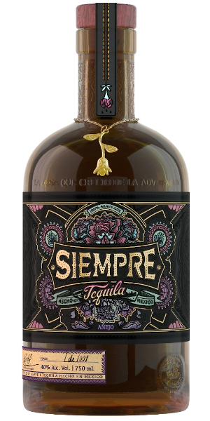 A product image for Siempre Tequila Anejo