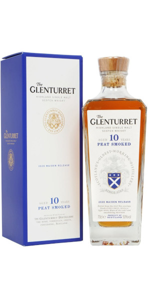 A product image for The Glenturret 10 Year Old Peat Smoked