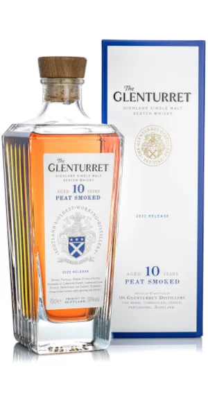 A product image for The Glenturret 10 Year Old Peat Smoked