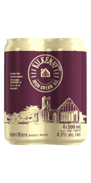 A product image for Kilkenny – Irish Cream Ale 4pk