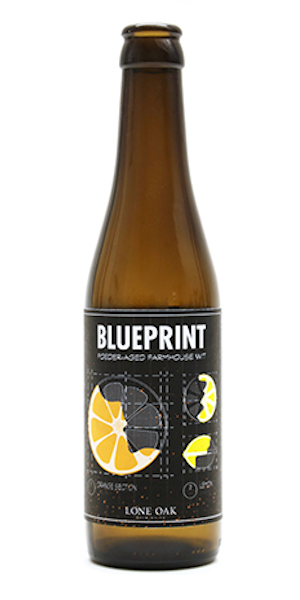 A product image for Lone Oak Blueprint Foeder-Aged Witbier