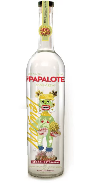 A product image for Tres Papalote Mezcal