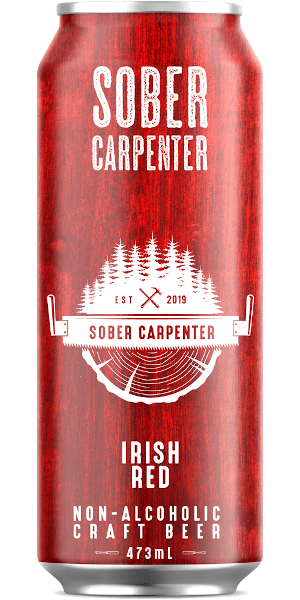 A product image for Sober Carpenter – Non Alcoholic Red Ale