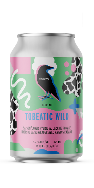 A product image for 2 Crows – Tobeatic Wild Ale