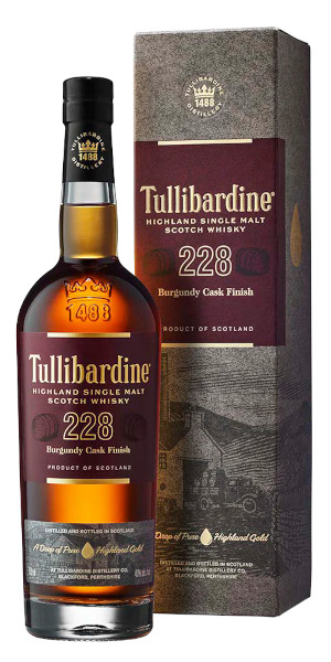 A product image for Tullibardine 228 Burgundy Finish