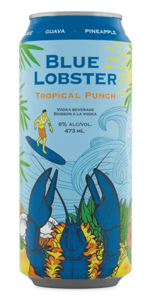 A product image for NS Spirit Co. – Blue Lobster Tropical Punch Soda