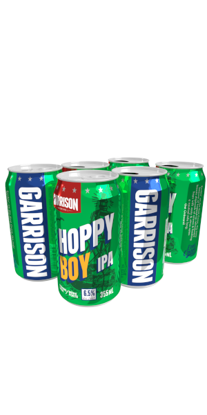 A product image for Garrison – Hoppy Boy IPA 6pk