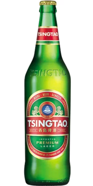 A product image for Tsingtao – Lager 640ml Bottle