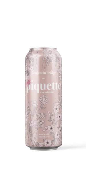 A product image for Benjamin Bridge Piquette Pink Can