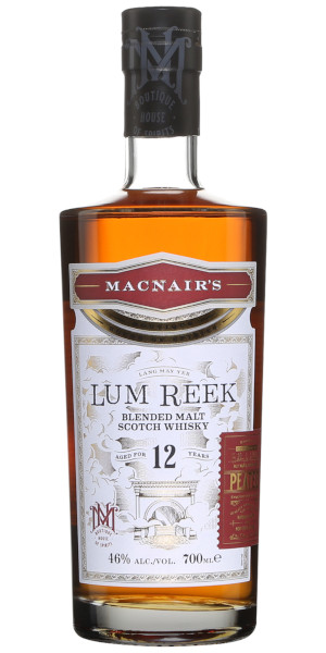 A product image for MacNair’s Lum Reek 12 Year Old Blended Malt Scotch Whisky