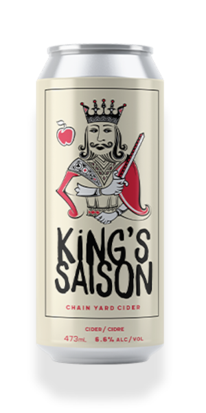 A product image for Chain Yard – Kings Saison Cider