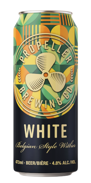 A product image for Propeller – Belgian Style Witbier