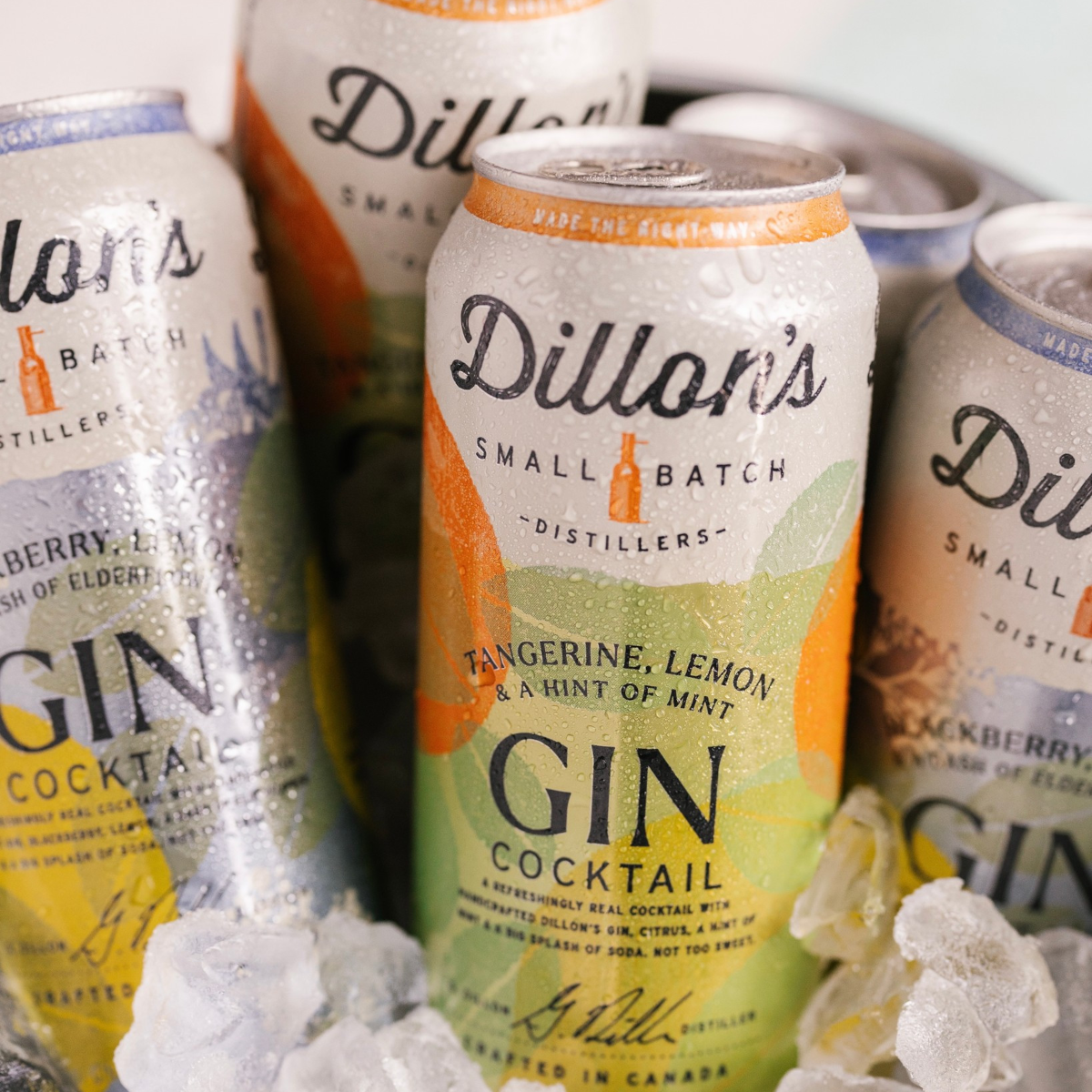 Product image for Dillon's Distillery - Tangerine Lemon Mint Seltzer