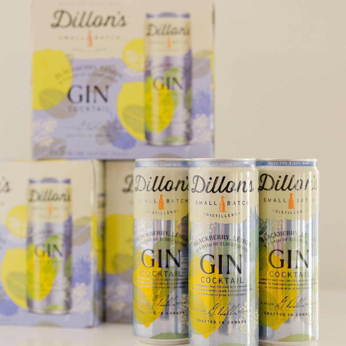 Product image for Dillon's Distillery - Blackberry Lemon Elderflower Seltzer