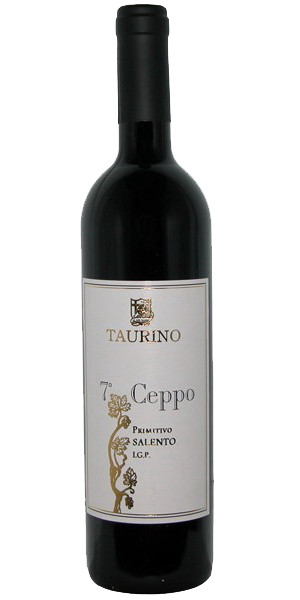 A product image for Taurino Primitivo 7 Ceppo