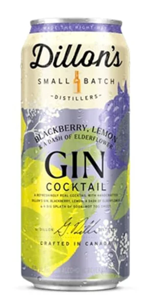 A product image for Dillon’s Distillery – Blackberry Lemon Elderflower Seltzer