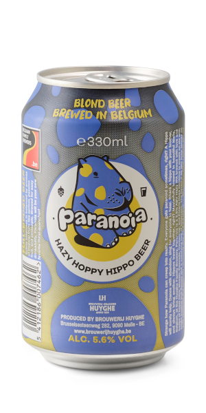 A product image for Huyghe Brewery – Paranoia Hoppy Hippo Beer