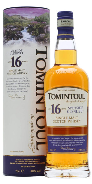 A product image for Tomintoul 16 Year Old Single Malt