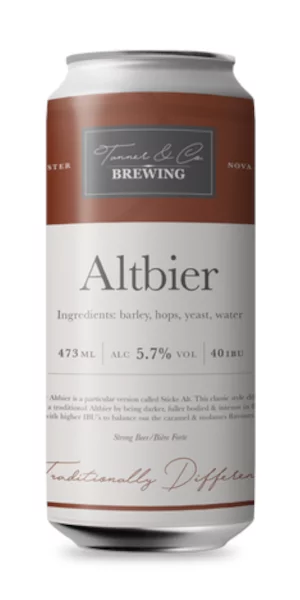 A product image for Tanner Brewing – Altbier