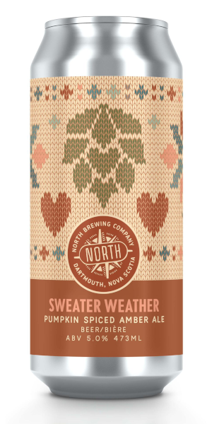 A product image for North – Sweater Weather Pumpkin Spiced Ale