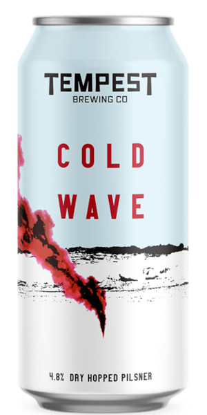 A product image for Tempest – Cold Wave Dry Hop Pilsner