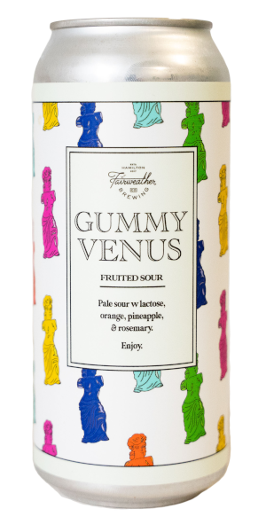 A product image for Fairweather Brewing – Gummy Venus Sour