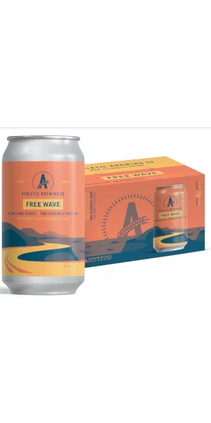 A product image for Athletic Brewing – Free Wave Non-Alc Hazy IPA 6pk