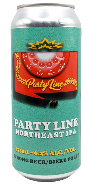 A product image for Candid – Party Line Northeast IPA