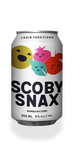 A product image for Chain Yard - Scoby Snax Kombucha Cider