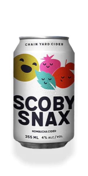 A product image for Chain Yard – Scoby Snax Kombucha Cider