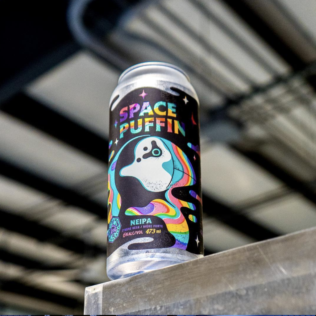 Product image for Banished Brewing - Space Puffin New England IPA