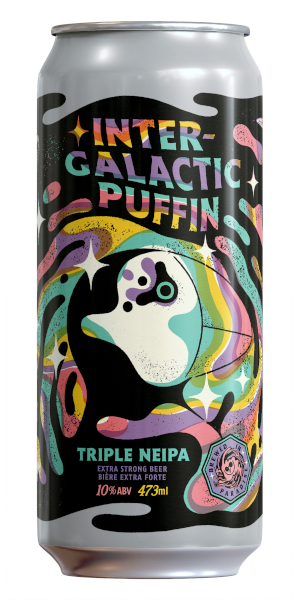 A product image for Banished – Intergalactic Puffin Triple IPA