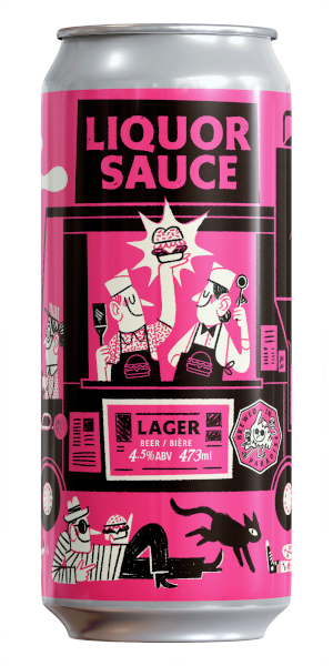 A product image for Banished – Liquorsauce Dortmunder Lager