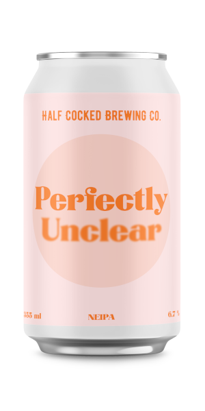 A product image for Half Cocked – Perfectly Unclear New England IPA