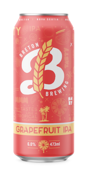 A product image for Breton – Grapefruit IPA