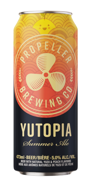 A product image for Propeller – Yutopia Yuzu & Peach Summer Ale