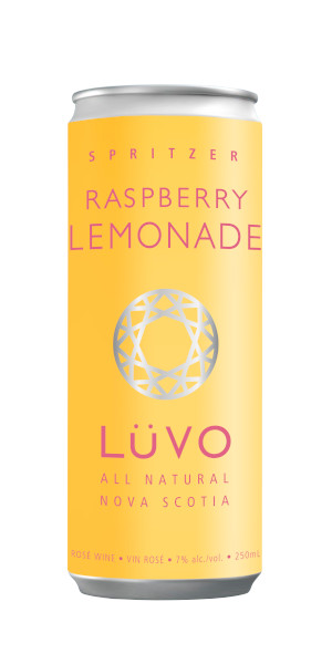 A product image for Luvo Raspberry Lemonade Spritzer