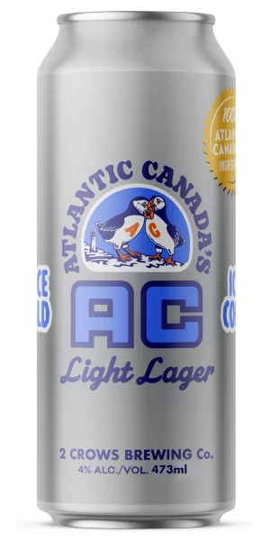 A product image for 2 Crows – AC Light Lager