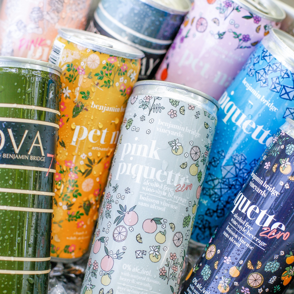 Product image for Benjamin Bridge Pink Piquette ZERO