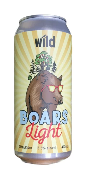 A product image for Wild – Boars Light Cider