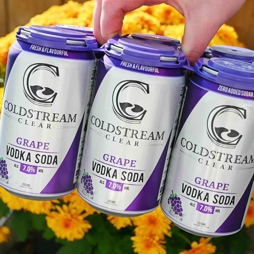Product image for Coldstream - Grape Vodka Soda 6pk