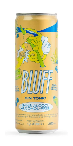 A product image for Bluff – Alcohol Free Gin & Tonic Cocktail
