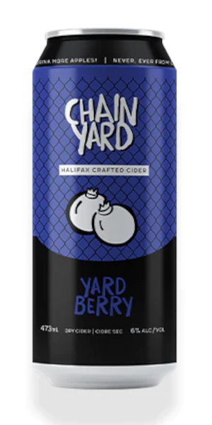 A product image for Chain Yard – Yard Berry Blueberry Cider