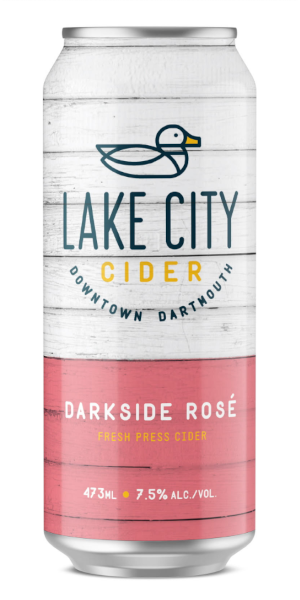 A product image for Lake City – Darkside Dry Rose Cider
