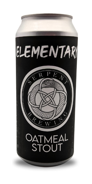 A product image for Serpent – Elementary Oatmeal Stout