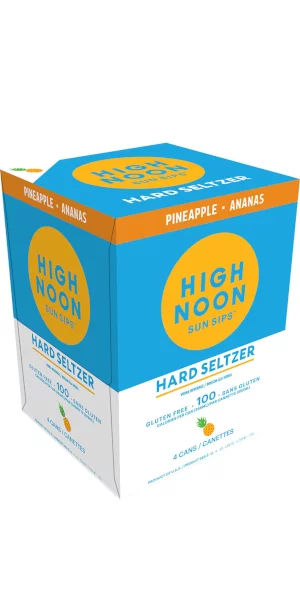 A product image for High Noon – Pineapple Seltzer 4pk