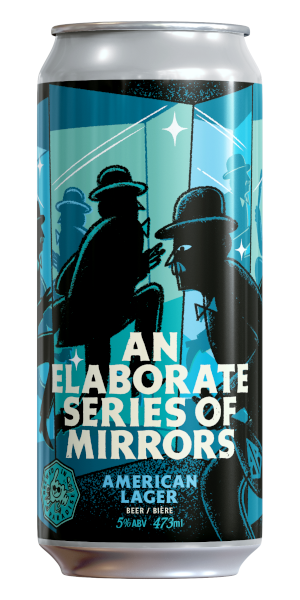 A product image for Banished – An Elaborate Series Of Mirrors American Lager