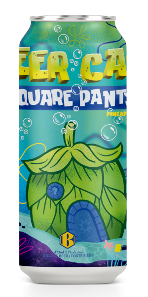 A product image for Burnside Brewing – Beer Can Square Pants IPA