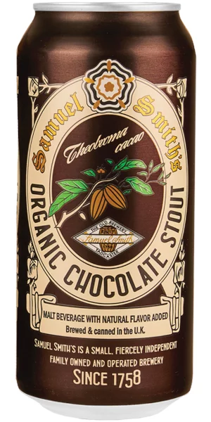 A product image for Samuel Smith – Chocolate Stout Can